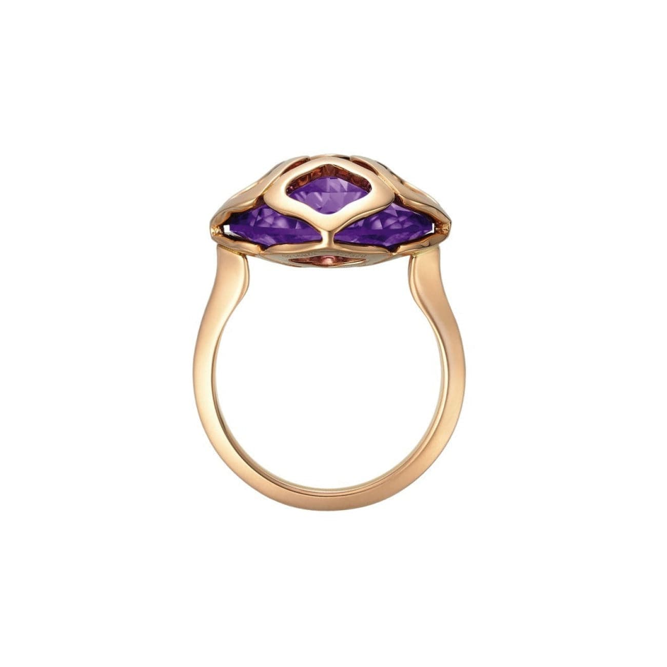 Chopard Imperiale Ethical Rose Gold Amethyst Ring Jewelry