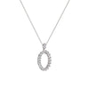 Chopard Jewelry - L’Heure Du Diamant Ethical White Gold Marquise Diamonds Pendant Necklace | Manfredi Jewels