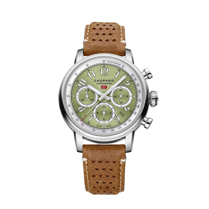 Chopard Watches - MILLE MIGLIA CLASSIC CHRONOGRAPH - VERDE CHIARO | Manfredi Jewels