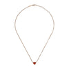 Chopard Jewelry - My Happy Hearts Ethical Rose Gold Carnelian Necklace | Manfredi Jewels