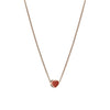 Chopard Jewelry - My Happy Hearts Ethical Rose Gold Carnelian Necklace | Manfredi Jewels