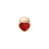 Chopard Jewelry - My Happy Hearts Ethical Rose Gold Carnelian Single Earring | Manfredi Jewels