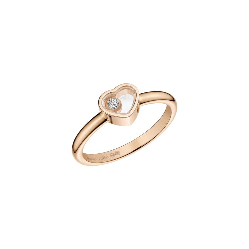 Chopard Jewelry - My Happy Hearts Ethical Rose Gold Diamond Ring | Manfredi Jewels