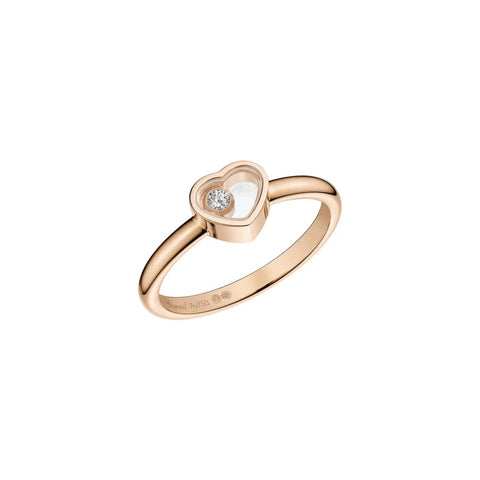 My Happy Hearts Ethical Rose Gold Diamond Ring