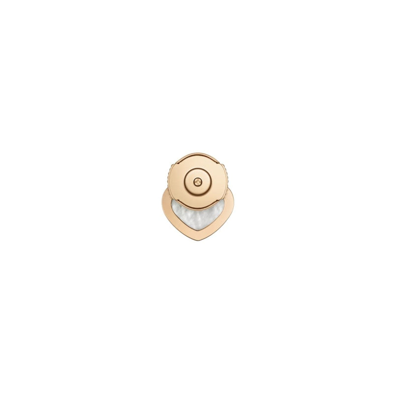 Chopard Jewelry - My Happy Hearts Ethical Rose Gold Mother Of Pearl Single Earring | Manfredi Jewels