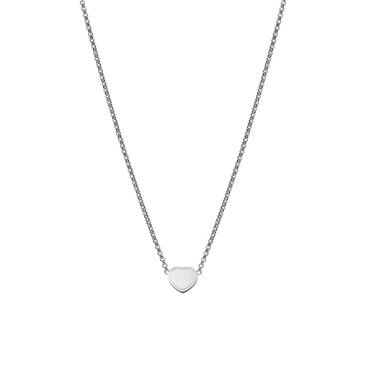 Chopard Jewelry - My Happy Hearts Ethical White Gold Diamond Pavé Necklace | Manfredi Jewels