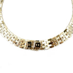 Estate Jewelry - 14K Yellow Gold Link Choker Necklace | Manfredi Jewels