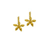 Estate Jewelry - Caroline Ellen 22K Yellow Gold Flower Pendant Earrings & Necklace Set | Manfredi Jewels