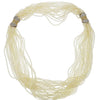 Estate Jewelry - Multistrand Pearl Necklace/Bracelet Set with Diamond Clasp | Manfredi Jewels