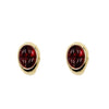 Estate Jewelry Estate Jewelry - Yellow Gold Pink Tourmaline Earrings | Manfredi Jewels