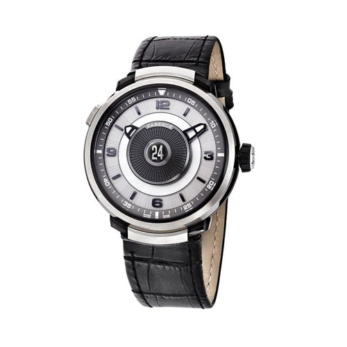 Fabergé Watches - Visionnaire Dtz 18K White Gold & Sapphire Men’S Watch | Manfredi Jewels