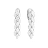 Facet Barcelona Jewelry - Red Carpet 18K White Gold Marquise Cut 4.95 ct Diamond Earrings | Manfredi Jewels