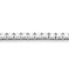 Facet Barcelona Jewelry - Tennis 14K White Gold 16.5 in 7 ct Diamond Necklace | Manfredi Jewels