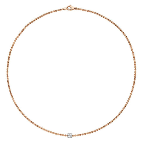 Aria 18Kt Rose & White Gold Necklace