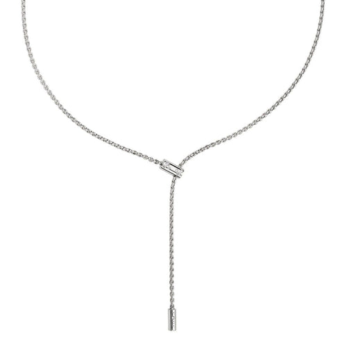 Fope Jewelry - Aria Lariat 18Kt White Gold Necklace | Manfredi Jewels