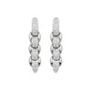 Fope Jewelry - Eka 18K White Gold Diamond Pendant Earrings | Manfredi Jewels
