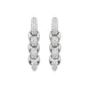 Fope Jewelry - Eka 18K White Gold Diamond Pendant Earrings | Manfredi Jewels