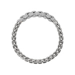 Fope Jewelry - Eka Flexit 18K White Gold Diamond Bracelet | Manfredi Jewels