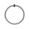 Fope Jewelry - Flex’It Black Diamonds 18Kt White Gold Bracelet | Manfredi Jewels