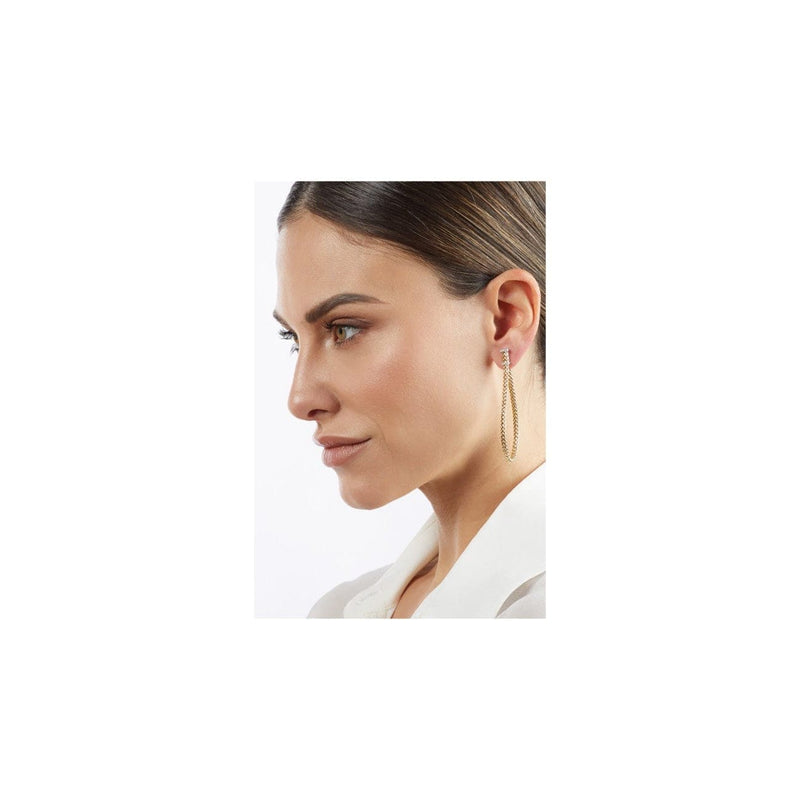 Fope Jewelry - Flex’It Essential Diamonds 18K Yellow Gold Earrings | Manfredi Jewels