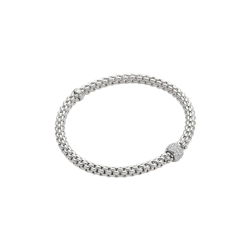 Fope Jewelry - Solo 18Kt White Gold Bracelet | Manfredi Jewels