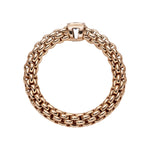 Fope Jewelry - Souls 18K Rose Gold Flex It Ring Set With Blue Sapphire (Pre - Order) | Manfredi Jewels