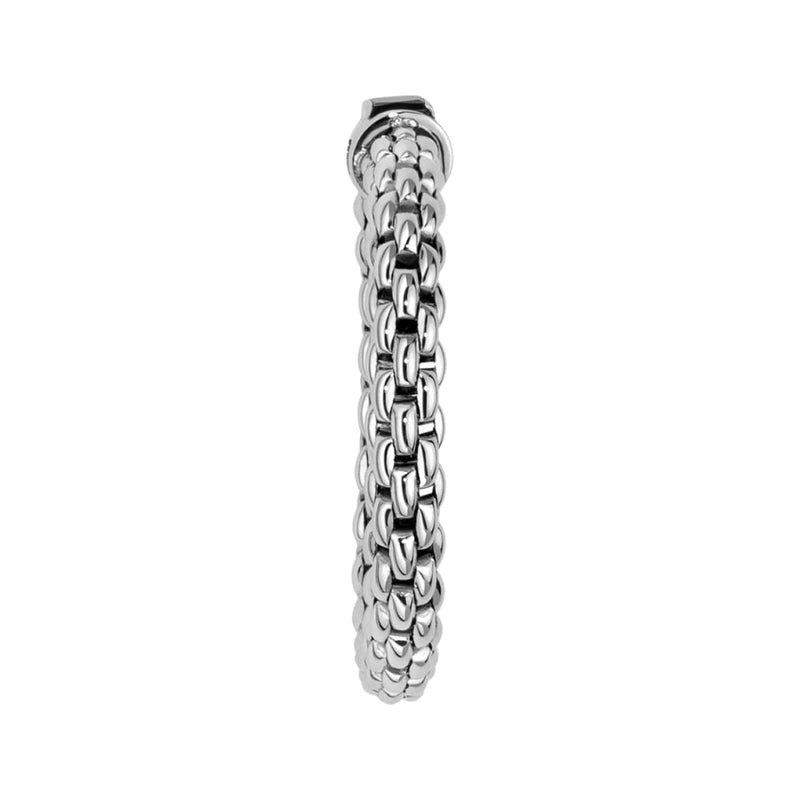 Fope Jewelry - Souls 18K White Gold Flex It Ring Set With Black Diamond (Pre - Order) | Manfredi Jewels