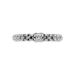 Fope Jewelry - Souls 18K White Gold Flex It Ring Set With Diamond (Pre - Order) | Manfredi Jewels