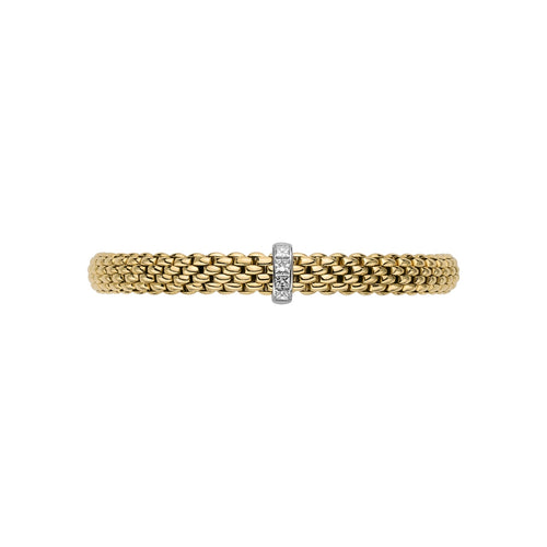 Fope Jewelry - Vendome 18K Yellow & White Gold Diamond Bracelet | Manfredi Jewels
