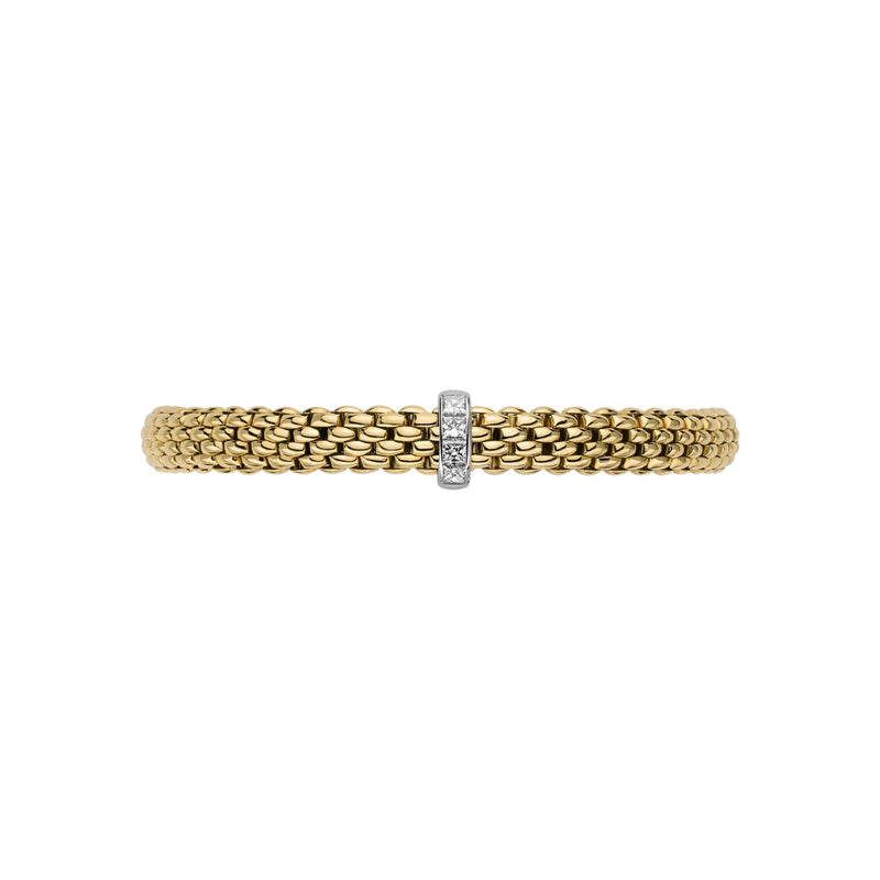 Fope Jewelry - Vendome 18K Yellow & White Gold Diamond Bracelet | Manfredi Jewels