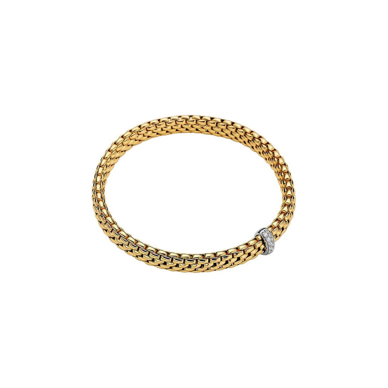 Fope Jewelry - Vendome 18Kt Yellow & White Gold Bracelet | Manfredi Jewels
