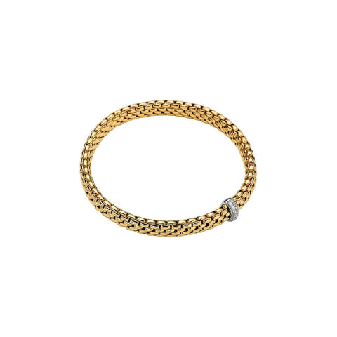 Vendome 18Kt Yellow & White Gold Bracelet