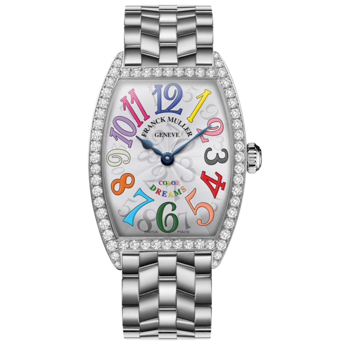 Franck Muller Watches - CINTRÈE CURVEX - 7502 COLOR DREAM GEM SET | Manfredi Jewels