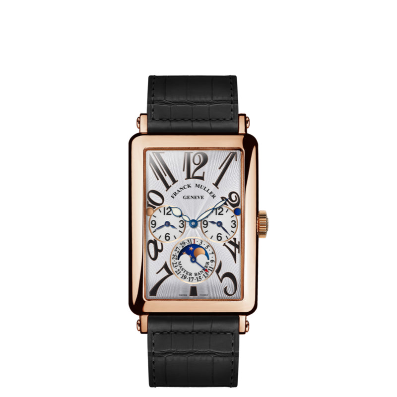 Franck Muller Long Island 1250 Full Calendar Gold Watches Manfredi Jewels