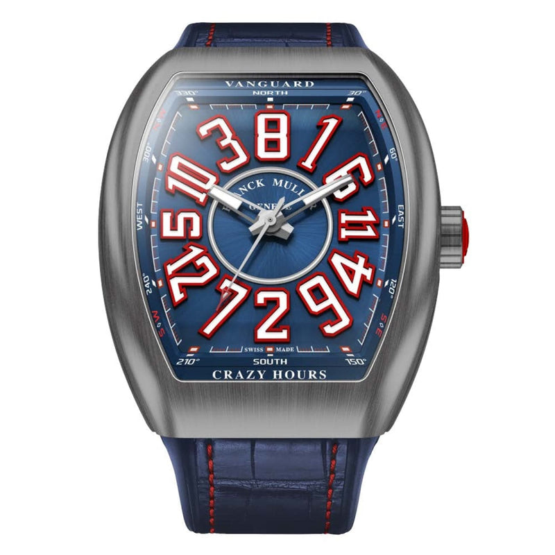 Franck Muller New Watches - VANGUARD CRAZY HOURS V45 AMERICA | Manfredi Jewels