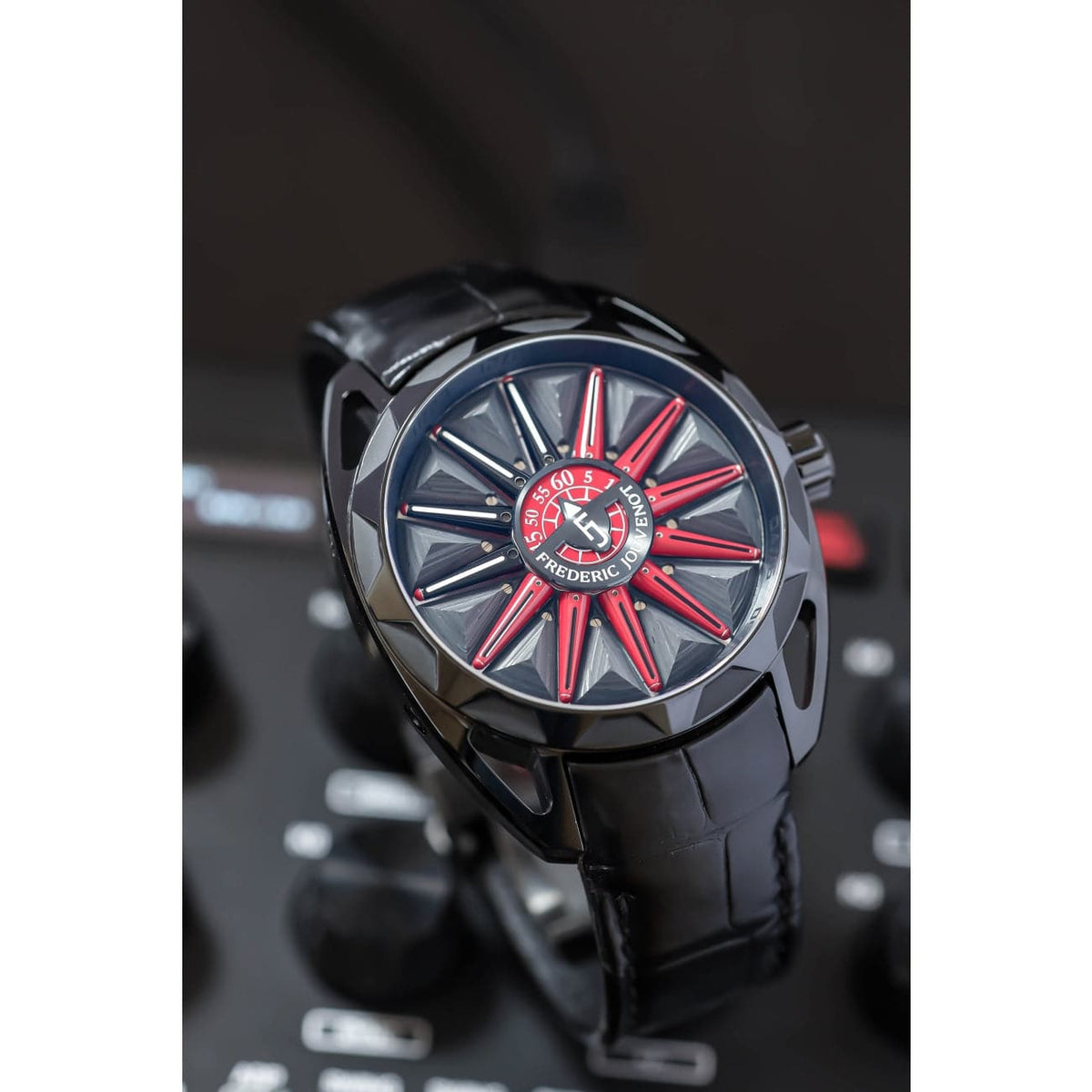 Frederic Jouvenot Watches - AMATERASU TITANIUM DLC (PRE-ORDER) | Manfredi Jewels
