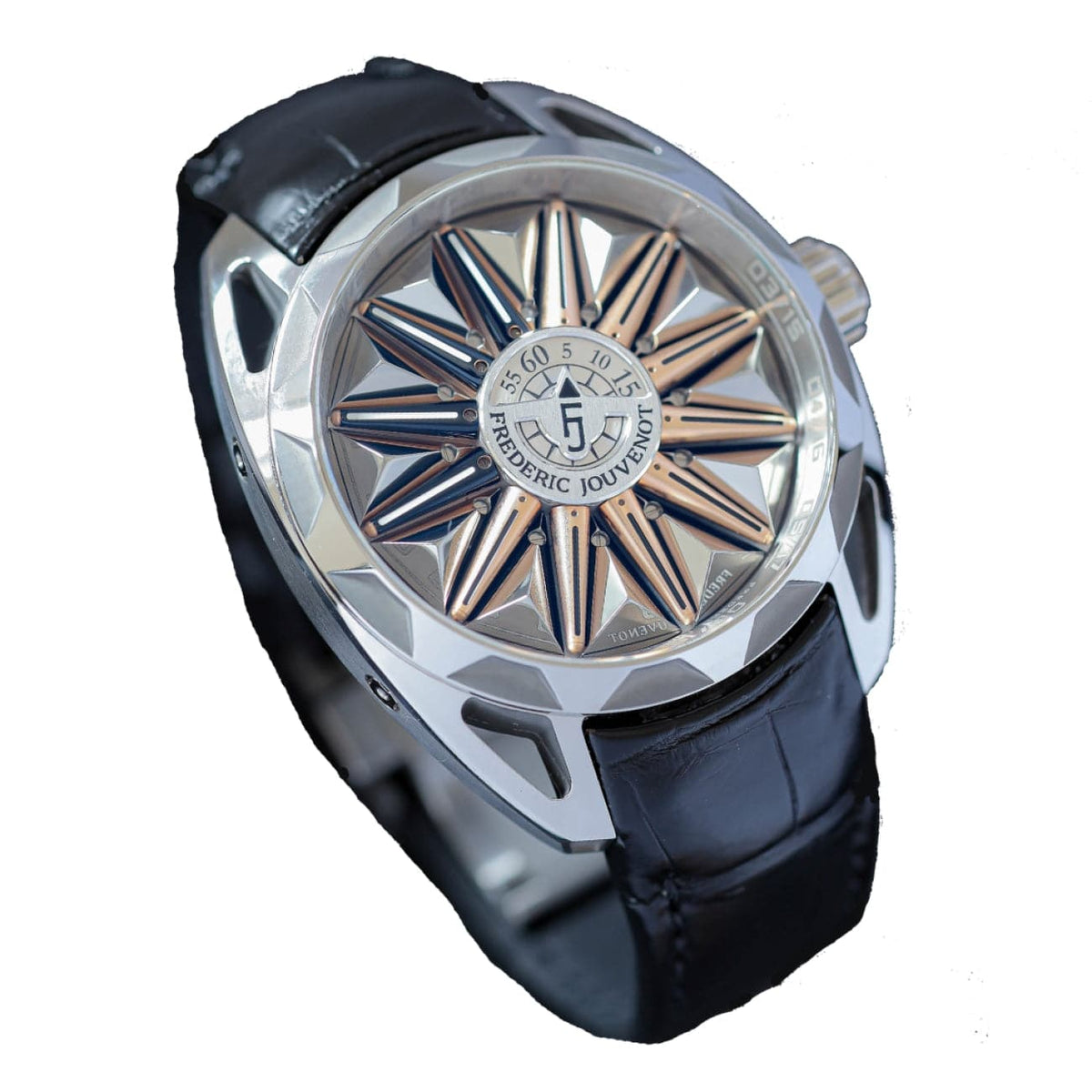 Frederic Jouvenot Watches - HELIOS TITANIUM | Manfredi Jewels