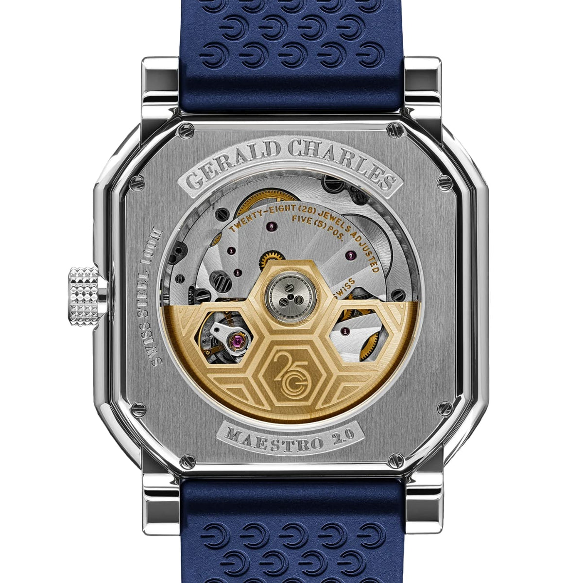 Gerald Charles New Watches - MAESTRO 2.0 ULTRA-THIN LAPIS LAZULI | Manfredi Jewels