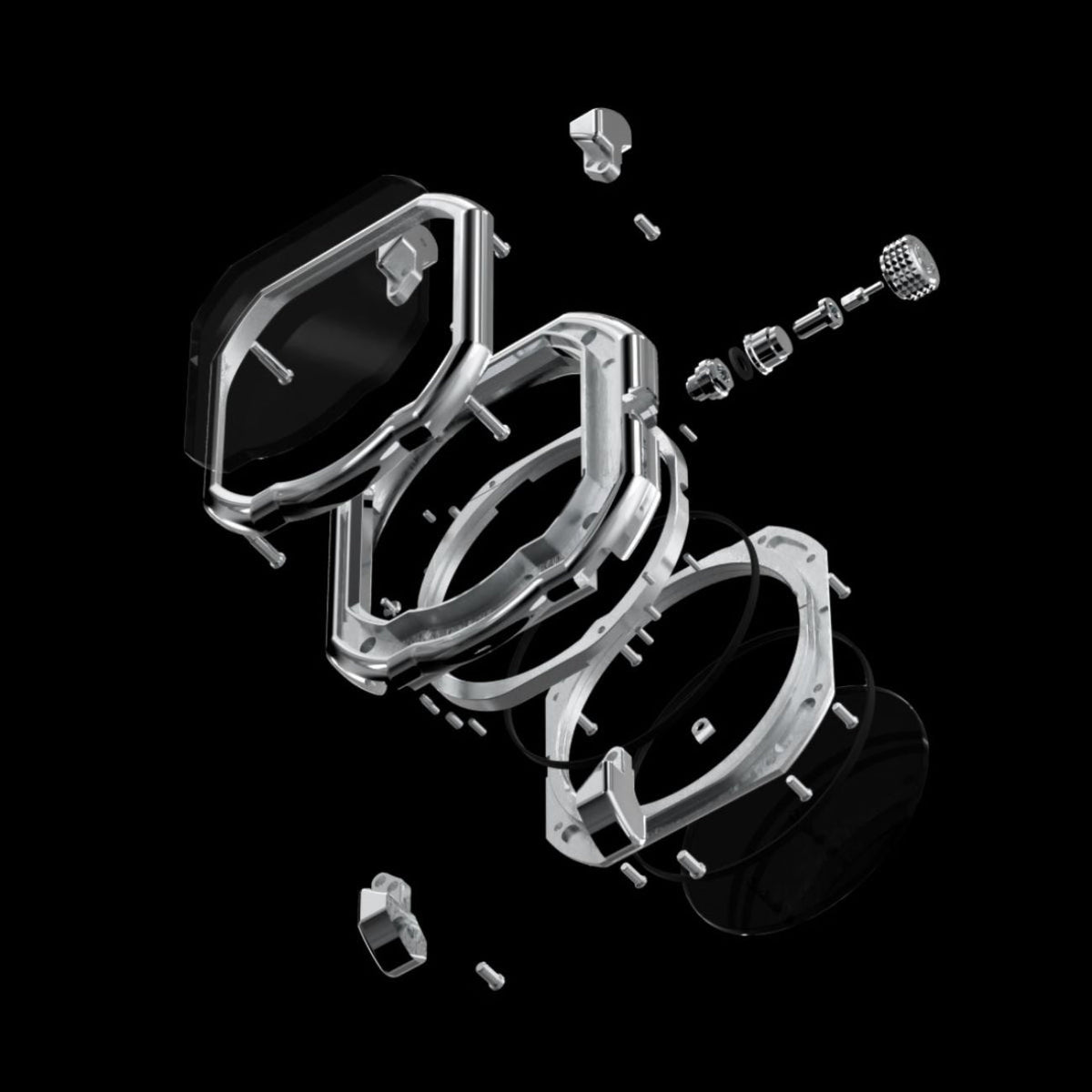 Gerald Charles New Watches - MAESTRO 2.0 ULTRA-THIN GEM SET TIMELESS BLACK | Manfredi Jewels