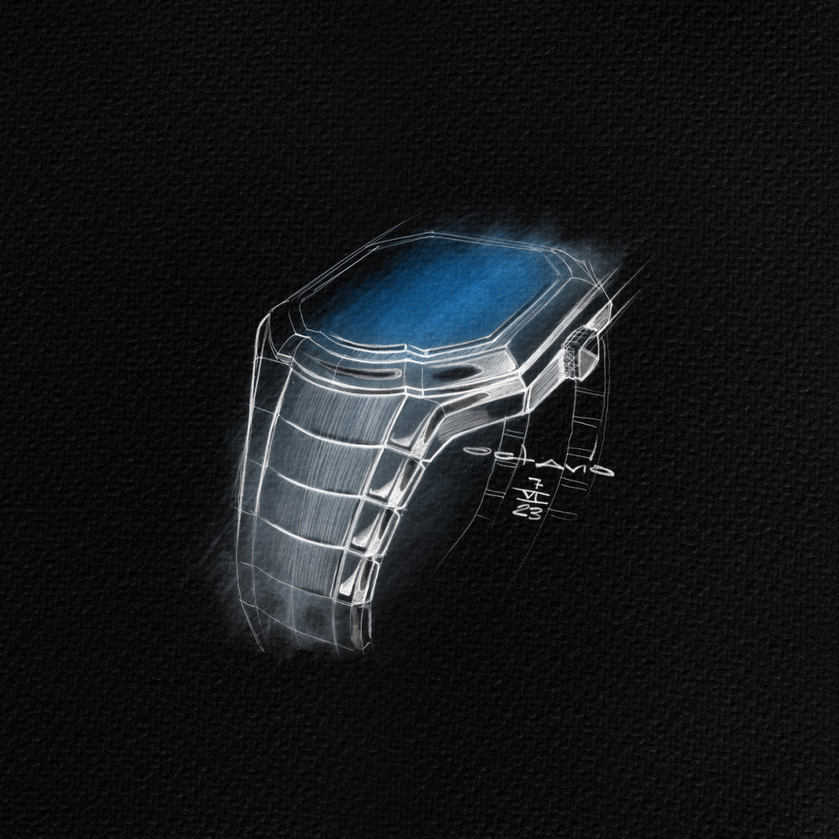 Gerald Charles New Watches - MASTERLINK BLUE | Manfredi Jewels