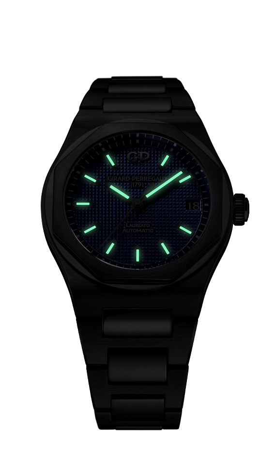 Girard-Perregaux New Watches - LAUREATO 38MM | Manfredi Jewels