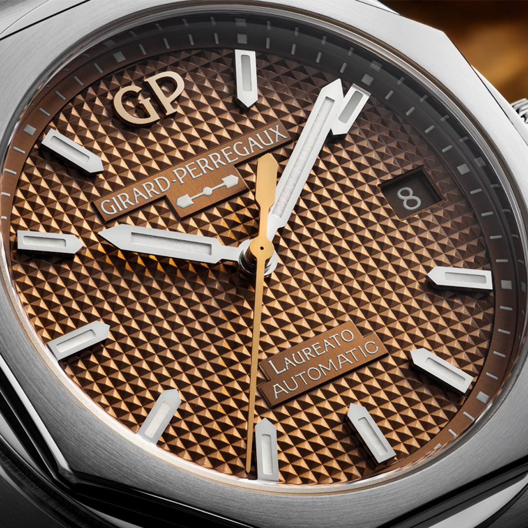 Girard-Perregaux New Watches - LAUREATO 38MM | Manfredi Jewels