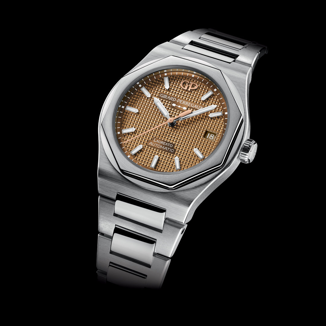 Girard-Perregaux New Watches - LAUREATO 38MM | Manfredi Jewels