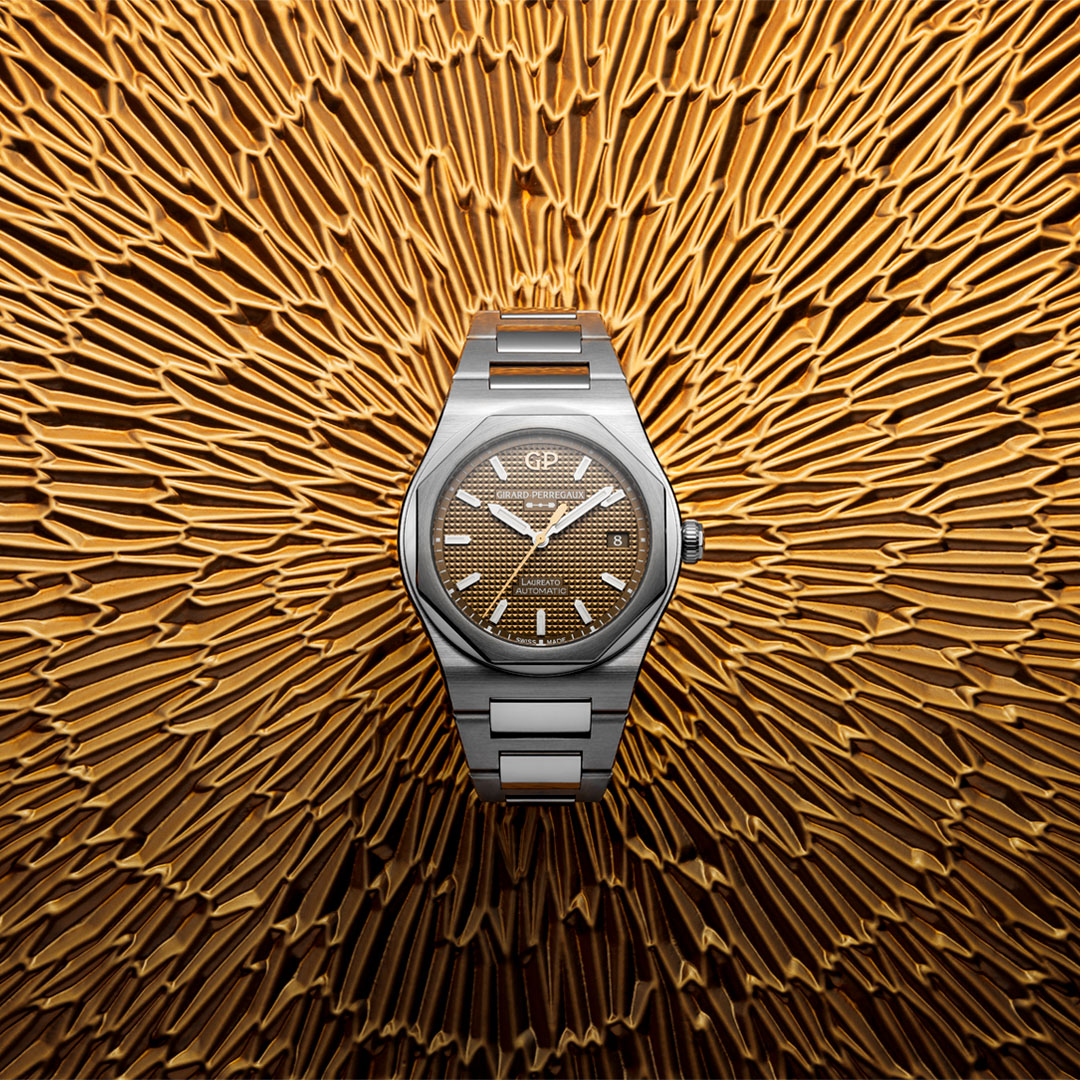 Girard-Perregaux New Watches - LAUREATO 38MM | Manfredi Jewels