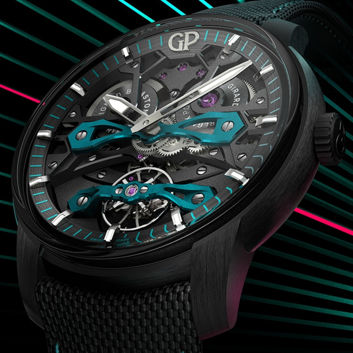 Girard-Perregaux New Watches - NEO BRIDGES ASTON MARTIN EDITION | Manfredi Jewels