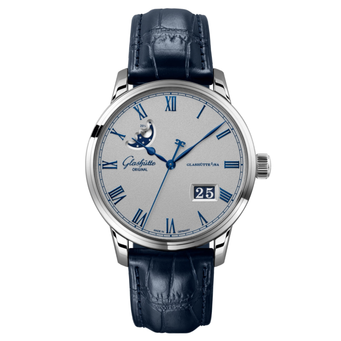 Glashutte Original Senator Excellence Panaroma Date Moon Phase Watches Manfredi Jewels