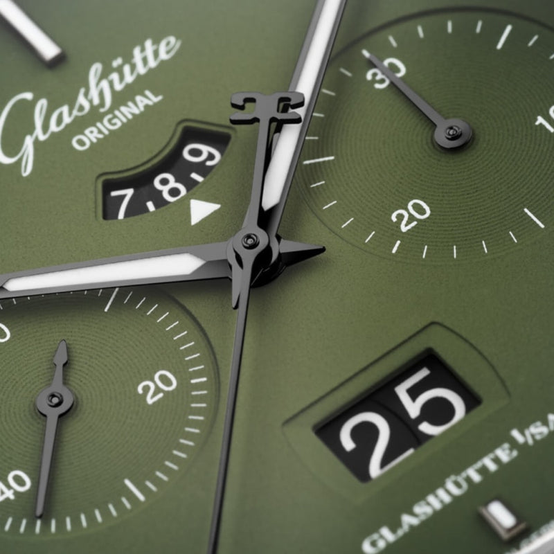 Glashütte Original Watches - VINTAGE SEVENTIES CHRONOGRAPH PANORAMA DATE | Manfredi Jewels