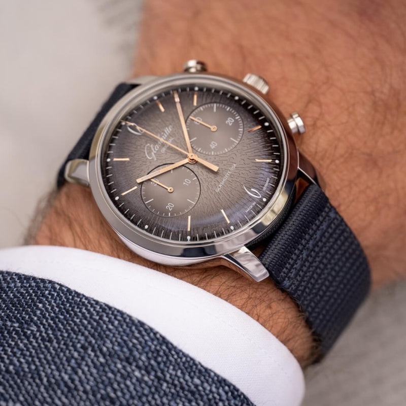 Glashütte Original New Watches - VINTAGE SIXTIES CHRONOGRAPH ANNUAL EDITION | Manfredi Jewels