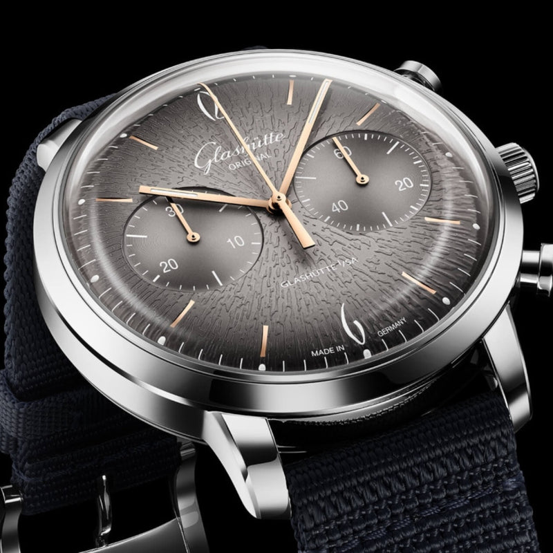 Glashütte Original New Watches - VINTAGE SIXTIES CHRONOGRAPH ANNUAL EDITION | Manfredi Jewels