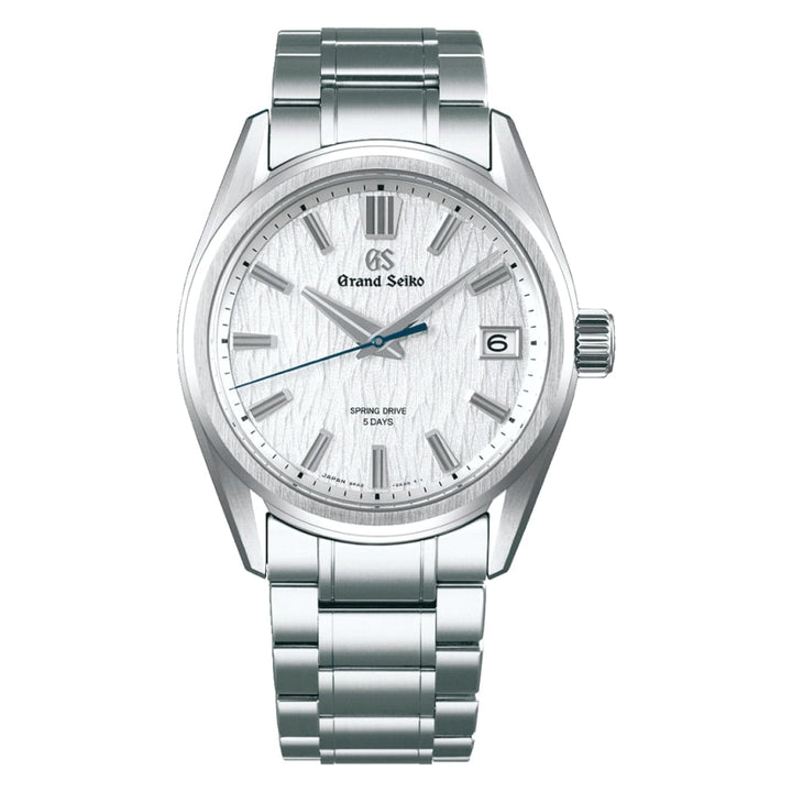 Grand Seiko New Watches - EVOLUTION 9 - WHITE BIRCH ’SHIRAKABA’ SPRING DRIVE SLGA009 | Manfredi Jewels